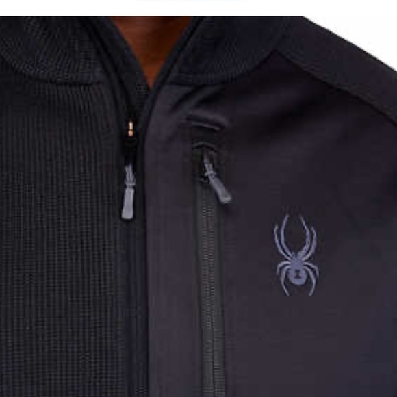 Spyder Men’s Bandit Half Zip Fleece Pullover Jacket XL - Picture 11 of 15
